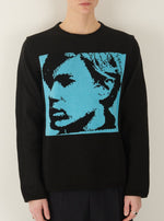 Load image into Gallery viewer, Comme Des Garçons x Andy Warhol Portrait Sweater
