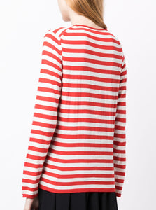 Comme Des Garçon Striped Wool Sweater