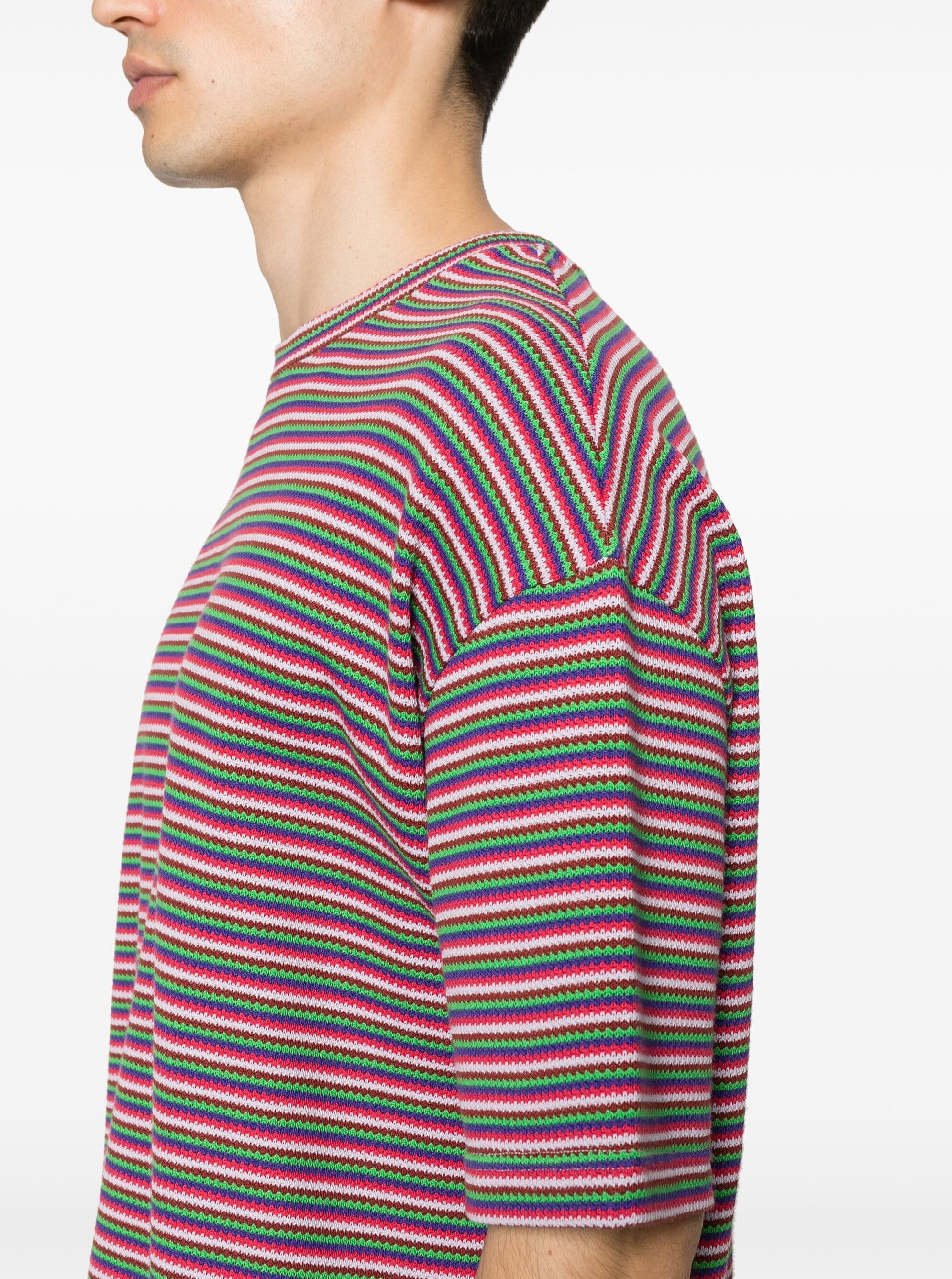 A.P.C Knitted Stripe T-shirt