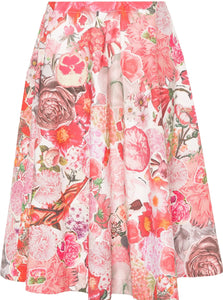 Marni Floral Print Midi Skirt
