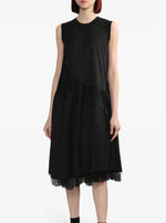 Load image into Gallery viewer, Comme Des Garçons Asymmetric Ruched Dress
