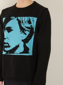Comme Des Garçons x Andy Warhol Portrait Sweater