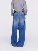 Load image into Gallery viewer, PLAN C Belted Cargo Jeans
