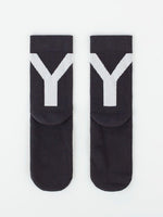 Load image into Gallery viewer, Y-3 Black and White Socks
