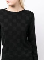 Load image into Gallery viewer, Comme Des Garçons Checked Knit Top

