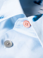 Load image into Gallery viewer, Paul Smith Light Blue &#39;Flock&#39; Shirt
