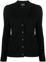 Load image into Gallery viewer, A.P.C. Dark Blue Louisa Cardigan
