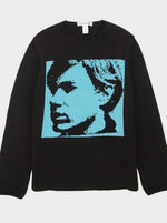 Load image into Gallery viewer, Comme Des Garçons x Andy Warhol Portrait Sweater
