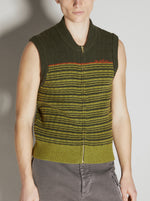 Load image into Gallery viewer, Marni Striped Zip Gillet
