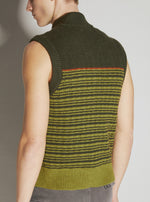 Load image into Gallery viewer, Marni Striped Zip Gillet
