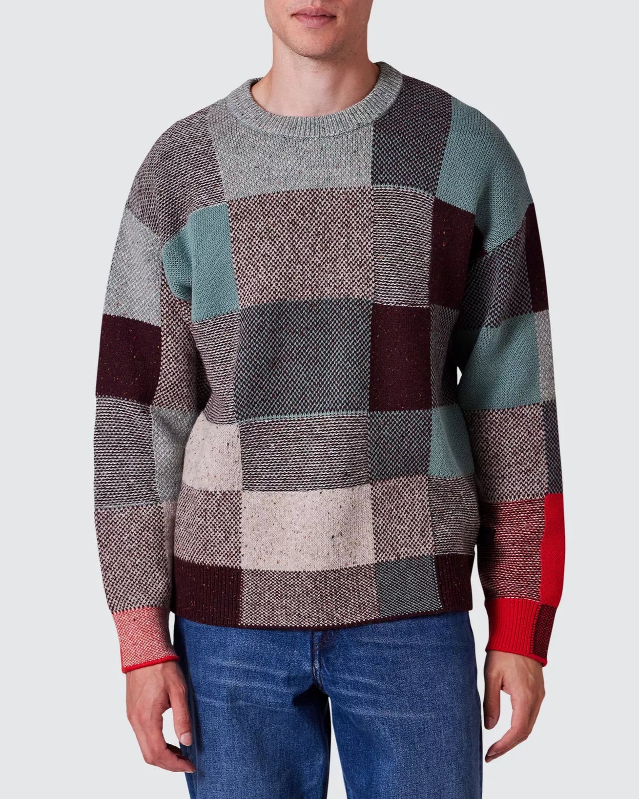 Paul Smith Colour Block Crew Neck Sweater
