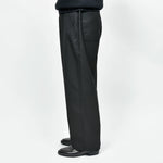 Load image into Gallery viewer, Comme Des Garçons Wool Blend Gabardine Trousers Black
