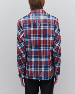 Comme Des Garçons Tartan Overprint Jacket