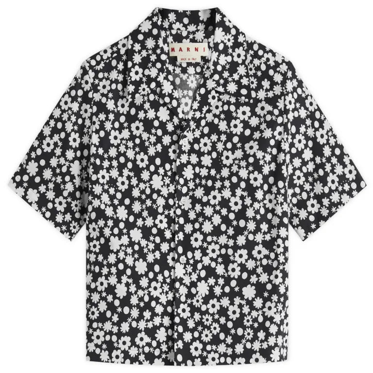 Marni Floral Cropped Shirt