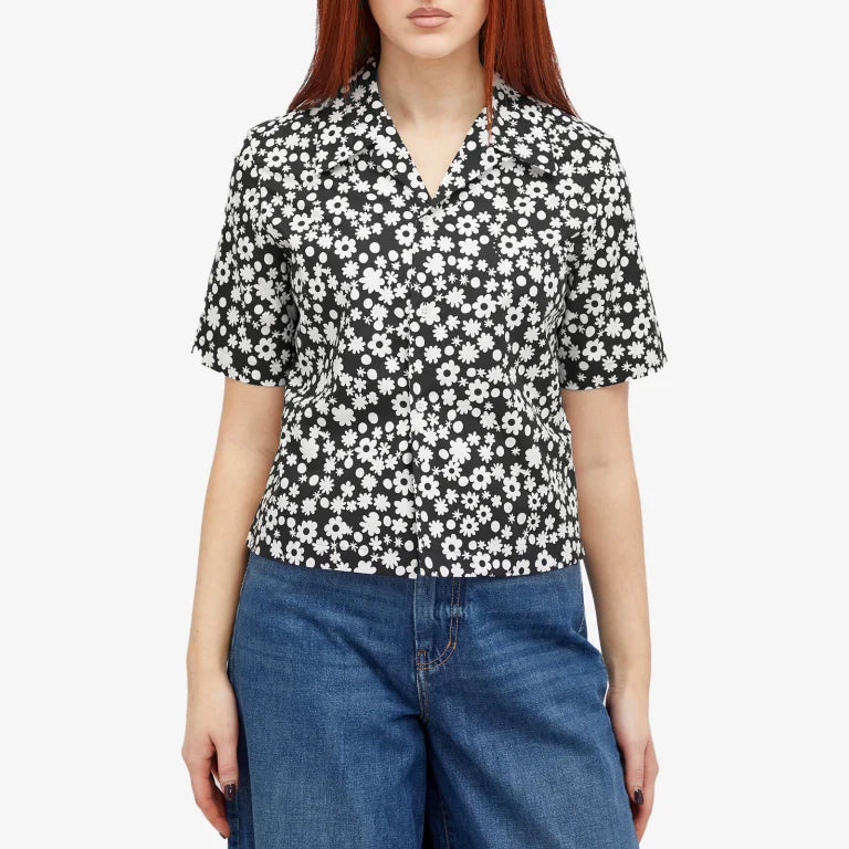 Marni Floral Cropped Shirt