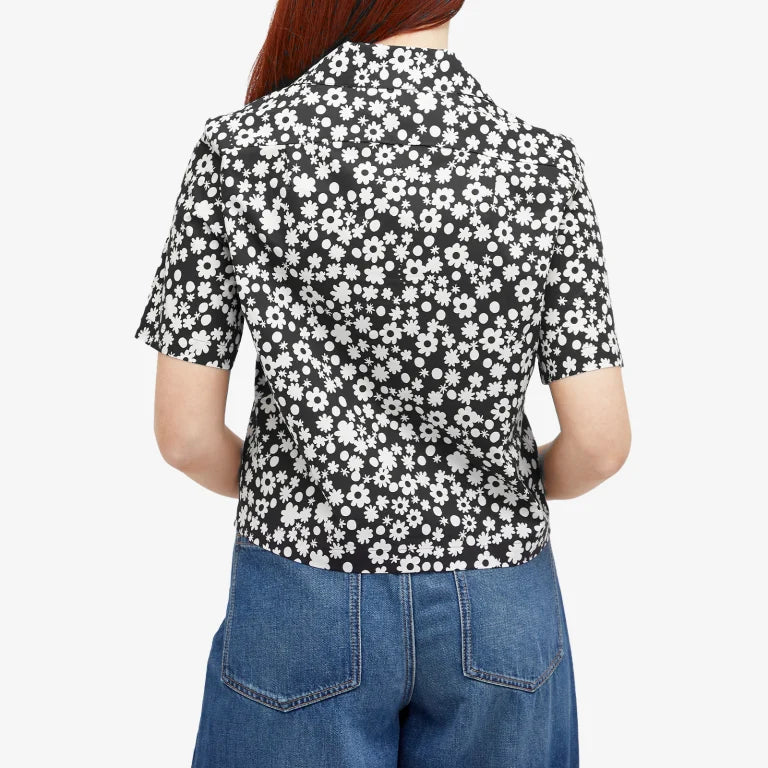 Marni Floral Cropped Shirt