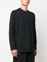 Load image into Gallery viewer, Y-3 Black Relaxed Longsleeve Tee
