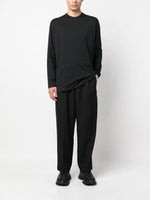 Load image into Gallery viewer, Y-3 Black Relaxed Longsleeve Tee
