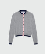 Load image into Gallery viewer, MSGM Cardigan With Contrasting Double-Edge Trim
