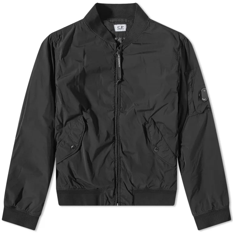 C.P. Company Black Bomber Jacket