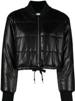 Load image into Gallery viewer, MSGM Faux-Leather Cropped Jacket
