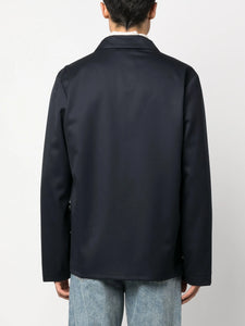 A.P.C. Wool Shirt Jacket Navy Blue