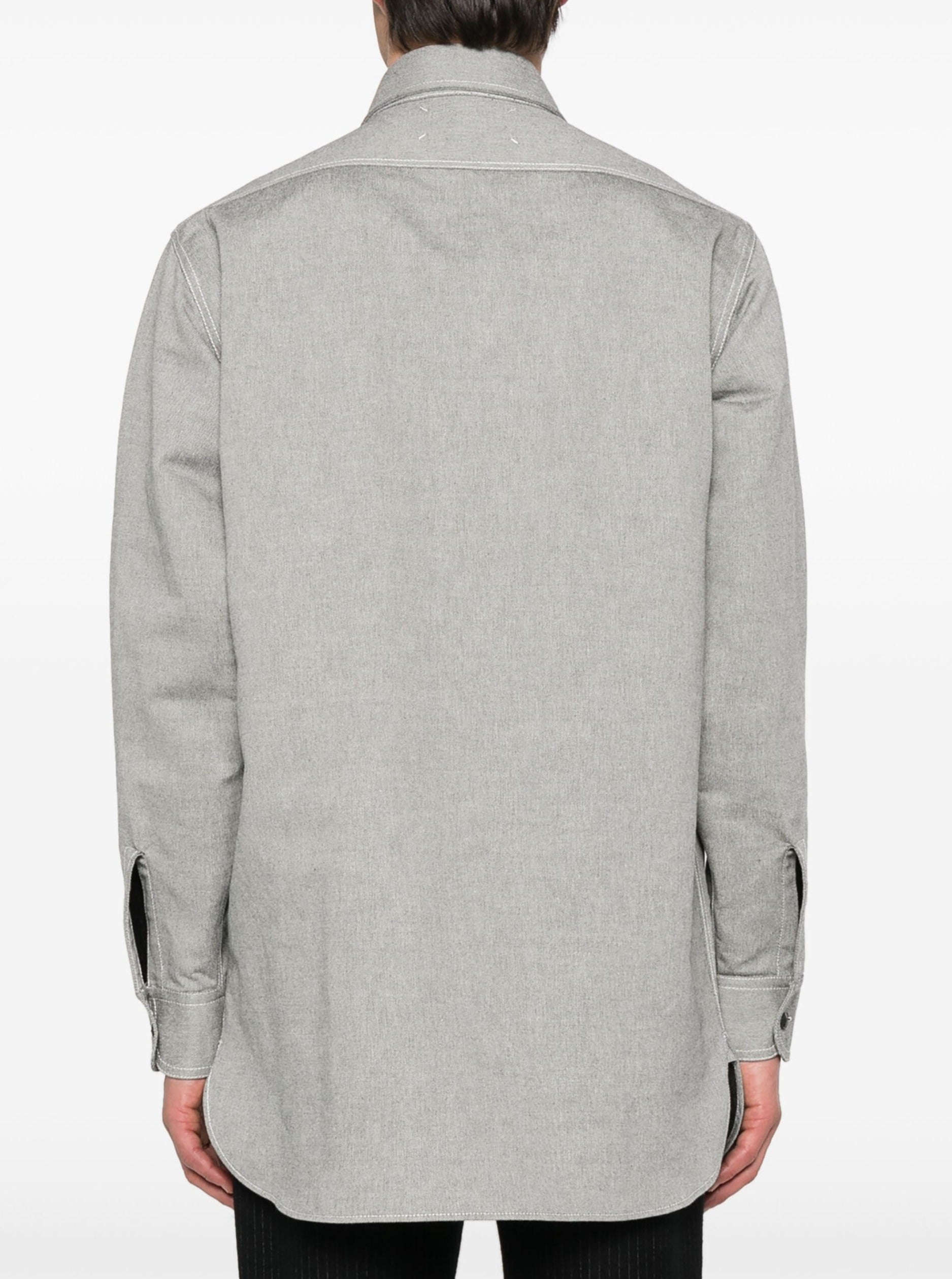 Maison Margiela Contrast Stitching Shirt