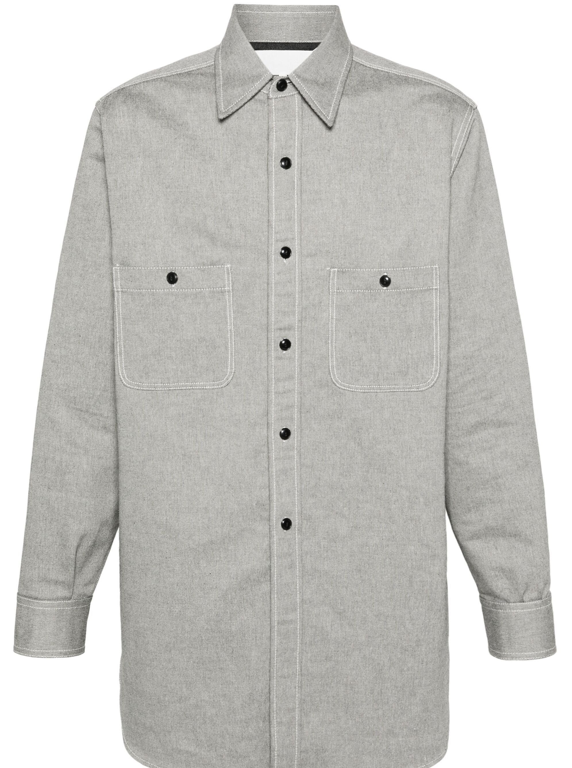 Maison Margiela Contrast Stitching Shirt