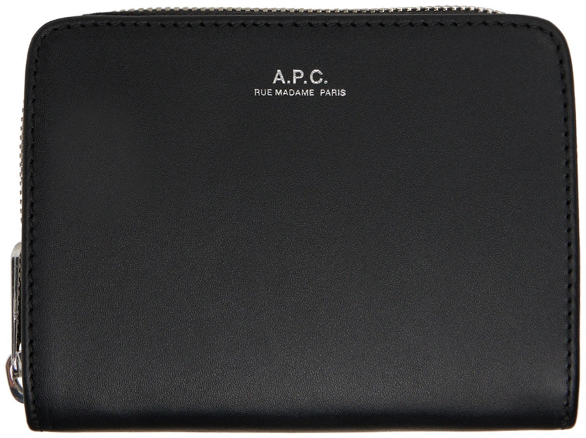 A.P.C. Black Emmanuel Wallet