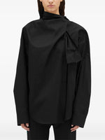 Load image into Gallery viewer, MSGM Gathered Twist Blouse
