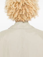 Load image into Gallery viewer, Maison Margiela Single-Breasted Trench Coat Light Green
