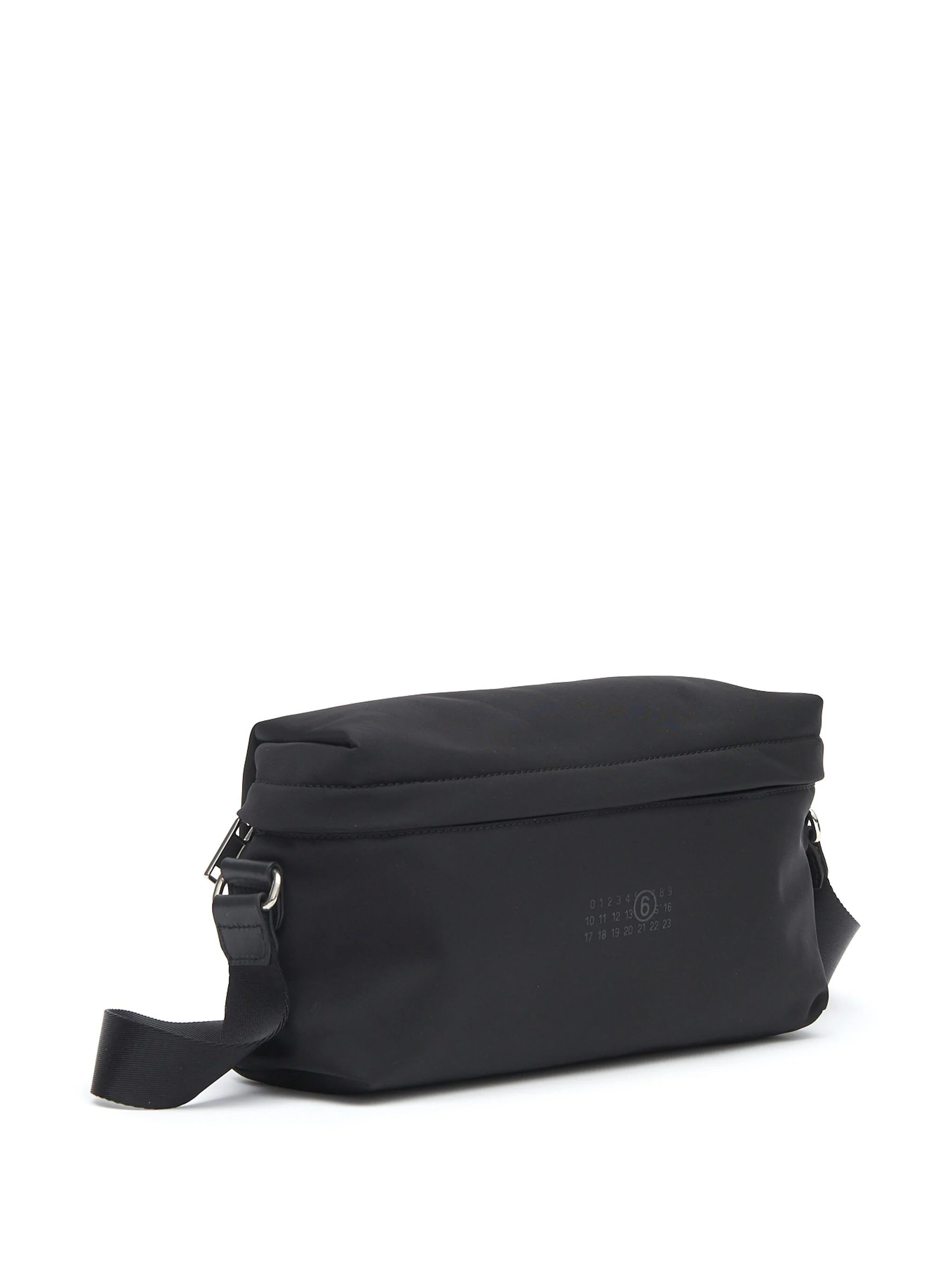 MM6 Maison Margiela Black Nylon Crossbody Bag