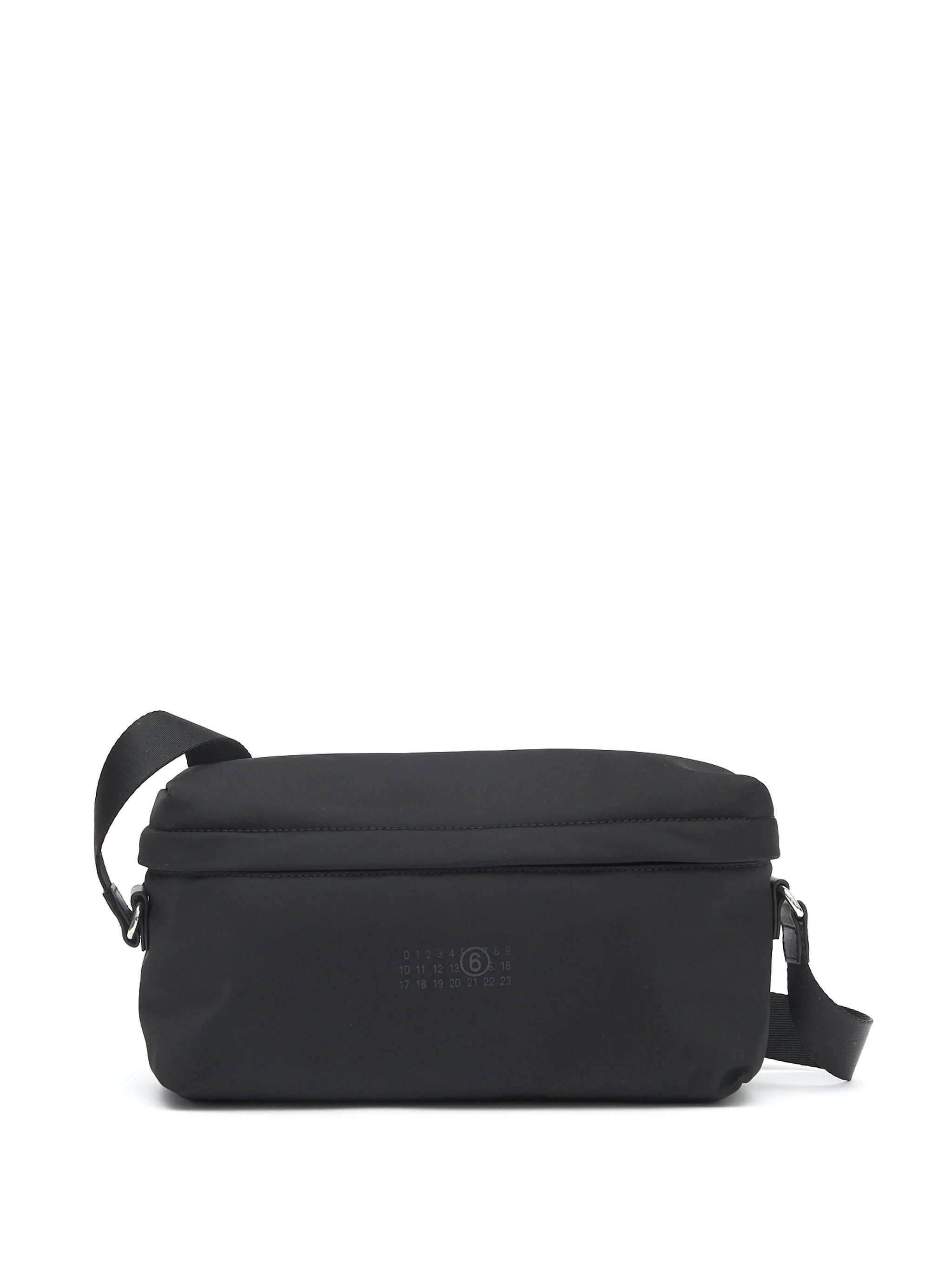 MM6 Maison Margiela Black Nylon Crossbody Bag