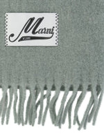 Load image into Gallery viewer, Marni Logo-Appliqué Fringed Scarf
