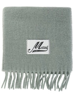 Load image into Gallery viewer, Marni Logo-Appliqué Fringed Scarf
