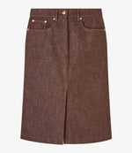 Load image into Gallery viewer, A.P.C. Lizzie Skirt Dark Maroon
