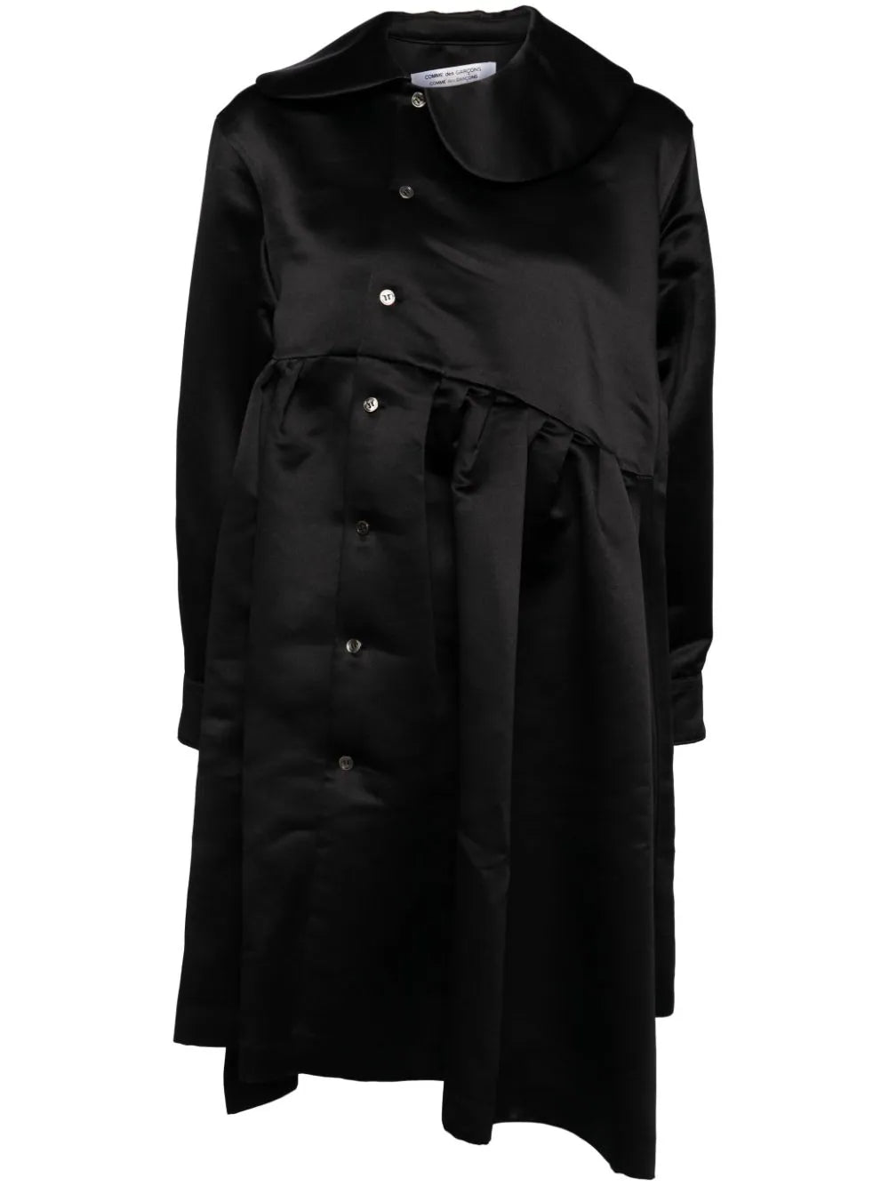 Comme Des Garçons Asymmetric Collar Dress