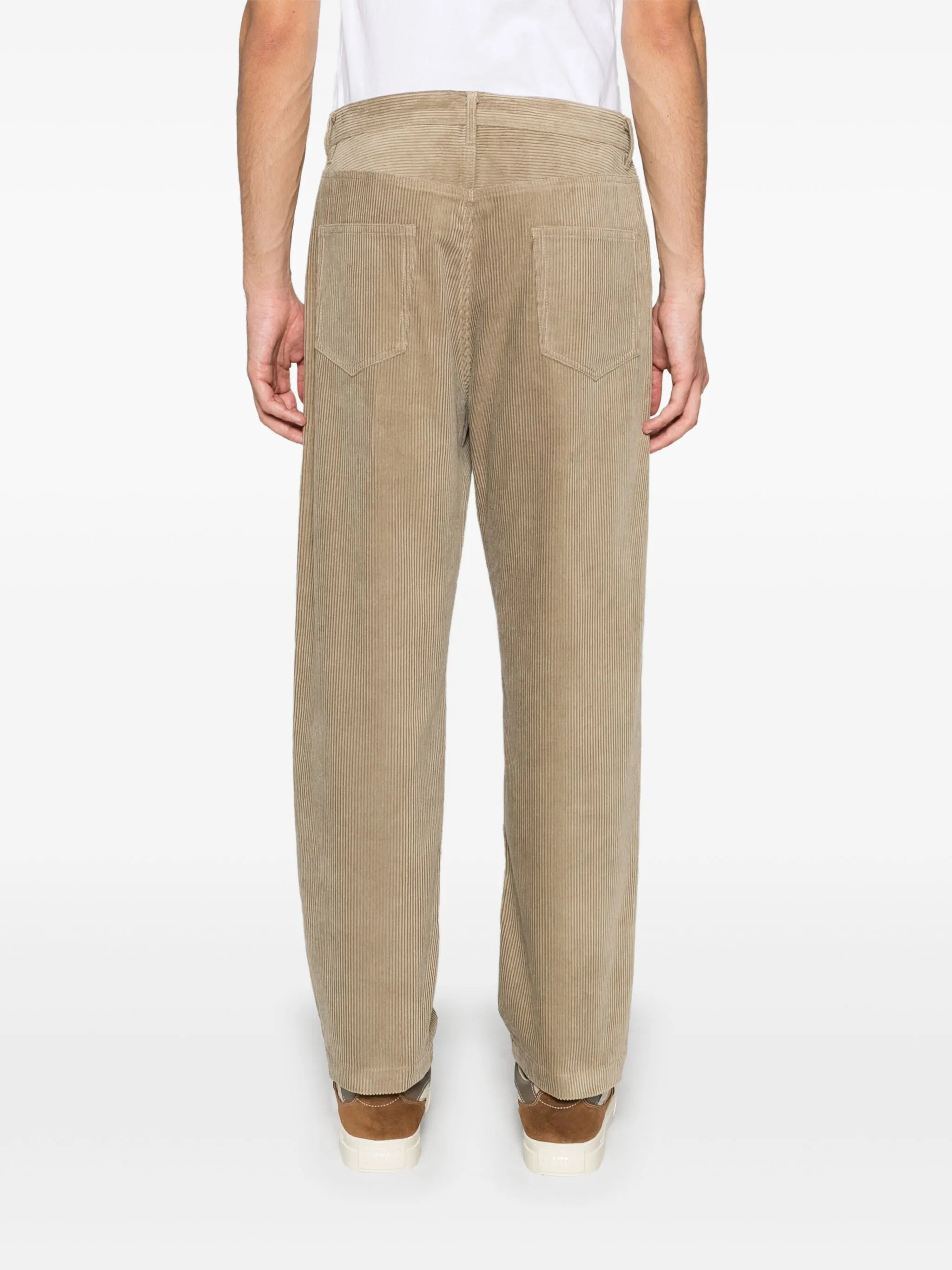 A.P.C. 'Achille' Corduroy Trousers Beige