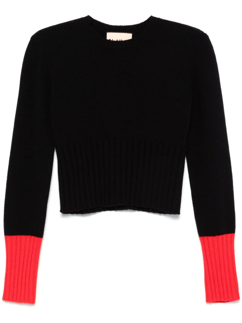 Plan C Contrasting Cuff Sweater