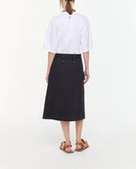 Load image into Gallery viewer, Plan C Wrap Skirt Blue Black
