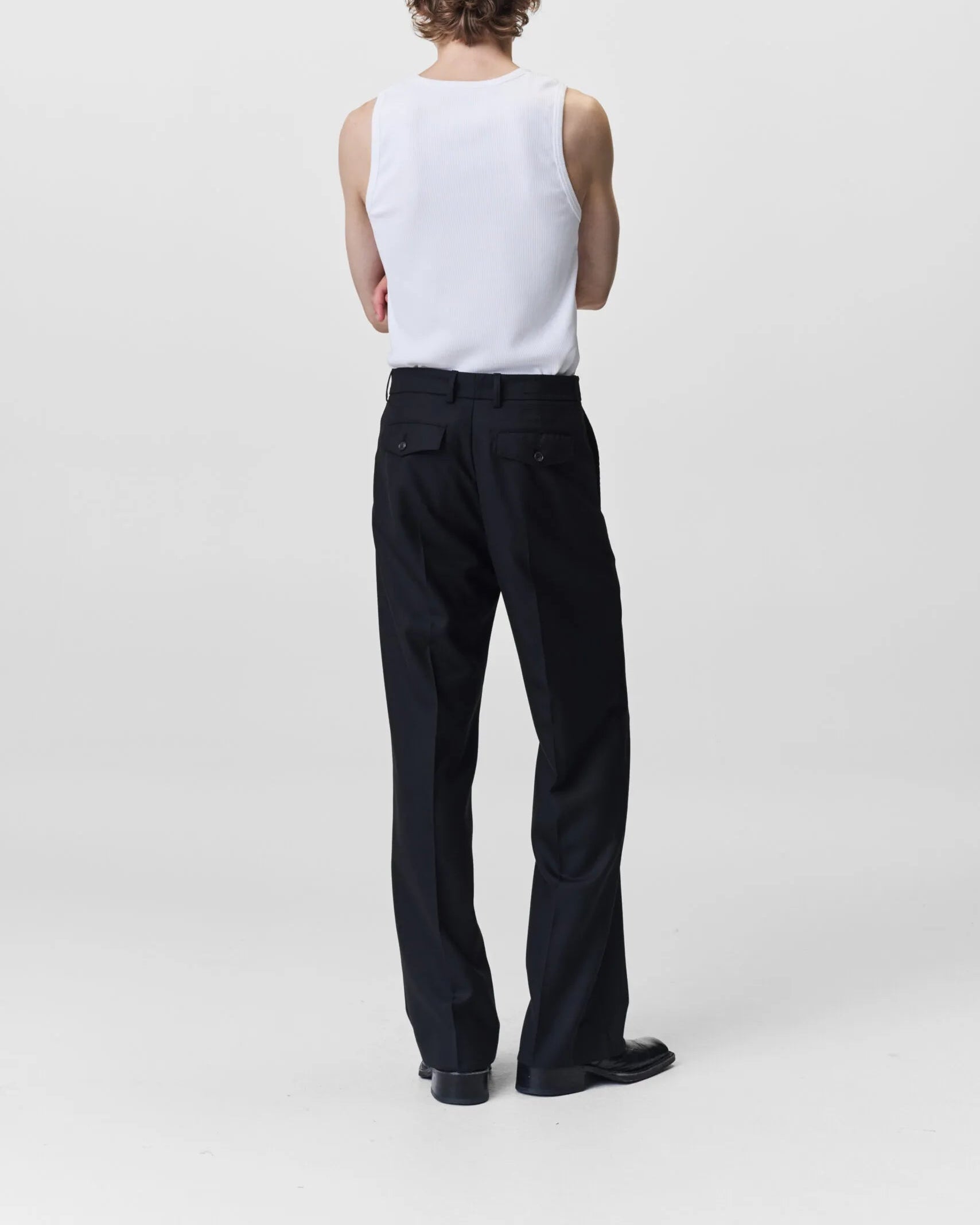 ADNYM Garcon Trousers Smoke Black