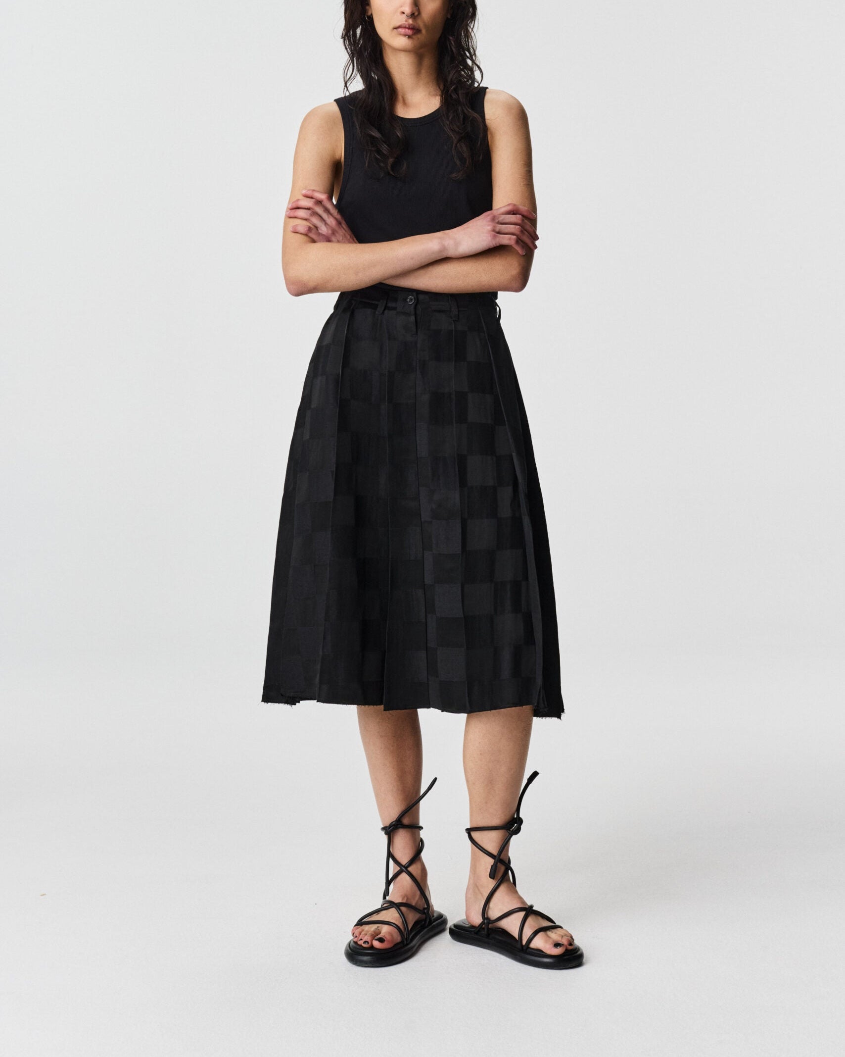 ADNYM Lach Kilt Blue Black