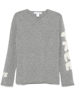 Load image into Gallery viewer, Comme Des Garçons Logo Sleeve Sweater
