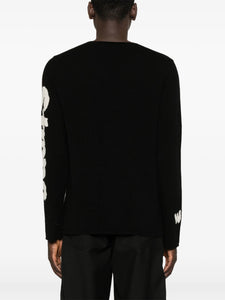 Comme Des Garçons Logo Sleeve Sweater