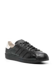 Y-3 Superstar Sneakers Black And Ivory White