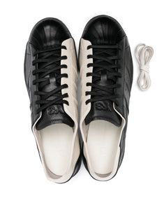 Y-3 Superstar Sneakers Black And Ivory White