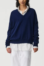 Load image into Gallery viewer, ADNYM Cayo Knit Royal Navy
