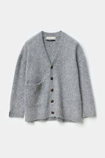 Load image into Gallery viewer, ADNYM Teth Cardigan Grey Melange
