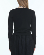 Load image into Gallery viewer, N°21 Crewneck Cardigan With Logo
