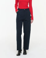 Load image into Gallery viewer, Plan C Utility Cotton Drill Trousers Navy
